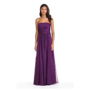 Monique Lhuillier Chiffon Gown